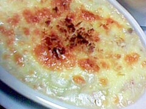 小麦不使用!豚挽き肉のホワイトグラタン